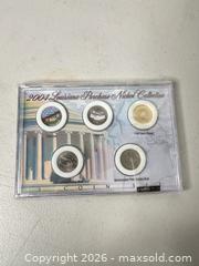 MaxSold Auction: 2004 Jefferson Louisiana Purchase 5-Cent Coin Set (5 Coins) - San Jose (California, USA) SELLER MANAGED Downsizing Online Auction - East Humboldt Street