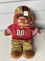 MaxSold Auction: Build-A-Bear Workshop San Francisco 49ers Collectible Bear - San Jose (California, USA) SELLER MANAGED Downsizing Online Auction - East Humboldt Street