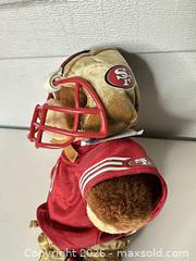 MaxSold Auction: Build-A-Bear Workshop San Francisco 49ers Collectible Bear - San Jose (California, USA) SELLER MANAGED Downsizing Online Auction - East Humboldt Street