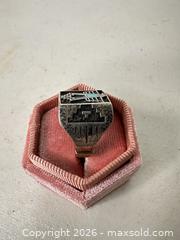 MaxSold Auction: Indigenous American Thunderbird Turquoise Inlay Sterling Ring - San Jose (California, USA) SELLER MANAGED Downsizing Online Auction - East Humboldt Street