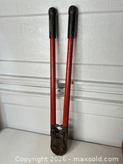 MaxSold Auction: RIDGID 30 in Bolt Cutters, Hardened Steel - San Jose (California, USA) SELLER MANAGED Downsizing Online Auction - East Humboldt Street