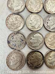 MaxSold Auction: Roosevelt Dimes 90% Silver, Mixed Mint Marks (26–50 pcs) - San Jose (California, USA) SELLER MANAGED Downsizing Online Auction - East Humboldt Street