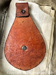 MaxSold Auction: Silvercraft Genuine Leather Coin Holder / Concho (Brown/Tan) - San Jose (California, USA) SELLER MANAGED Downsizing Online Auction - East Humboldt Street