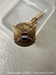 MaxSold Auction: United Air Lines 10K Gold Diamond Tie Tack - San Jose (California, USA) SELLER MANAGED Downsizing Online Auction - East Humboldt Street