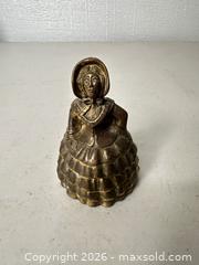 MaxSold Auction: Victorian Brass Handheld Decorative Bell Made in England - San Jose (California, USA) SELLER MANAGED Downsizing Online Auction - East Humboldt Street