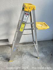 MaxSold Auction: Werner 4 ft Aluminum Step Ladder - San Jose (California, USA) SELLER MANAGED Downsizing Online Auction - East Humboldt Street