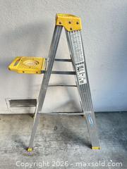 MaxSold Auction: Werner 4 ft Aluminum Step Ladder - San Jose (California, USA) SELLER MANAGED Downsizing Online Auction - East Humboldt Street