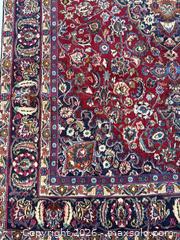 MaxSold Auction: MASHAD rug - Hamilton (Ontario, Canada) PARTNER MANAGED Reseller Online Auction - Marion Crescent