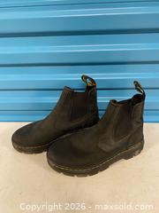 MaxSold Auction: Dr Martens 2976 Black Leather Chelsea Boots Size US 7 - Vancouver (British Columbia, Canada) SELLER MANAGED Reseller Online Auction - East 7th Avenue (STORAGE)