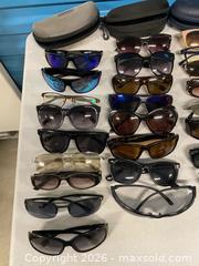 MaxSold Auction: Large Lot Sunglasses, Designer Cases, Fashion & Sport Styles - Vancouver (British Columbia, Canada) SELLER MANAGED Reseller Online Auction - East 7th Avenue (STORAGE)