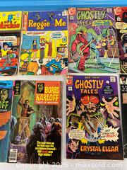 MaxSold Auction: Lot of Vintage Archie, DC & Charlton Horror Comic Books - Vancouver (British Columbia, Canada) SELLER MANAGED Reseller Online Auction - East 7th Avenue (STORAGE)