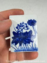 MaxSold Auction: Antique Chinese handpainted, miniature porcelain box - Concord (California, USA) SELLER MANAGED Estate Sale Online Auction - Landana Drive