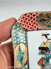 MaxSold Auction: Antique Japanese late 18th century TOKUGAWA era, handpainted dish - Concord (California, USA) SELLER MANAGED Estate Sale Online Auction - Landana Drive