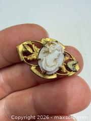 MaxSold Auction: Antique Victorian, cameo brooch, Vermeil - Concord (California, USA) SELLER MANAGED Estate Sale Online Auction - Landana Drive