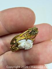 MaxSold Auction: Antique Victorian, cameo brooch, Vermeil - Concord (California, USA) SELLER MANAGED Estate Sale Online Auction - Landana Drive