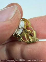 MaxSold Auction: Antique Victorian, cameo brooch, Vermeil - Concord (California, USA) SELLER MANAGED Estate Sale Online Auction - Landana Drive