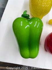 MaxSold Auction: Five vintage handmade MURANO glass, vegetables and fruit fruits - Concord (California, USA) SELLER MANAGED Estate Sale Online Auction - Landana Drive
