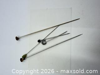 MaxSold Auction: Five vintage hat pins - Concord (California, USA) SELLER MANAGED Estate Sale Online Auction - Landana Drive