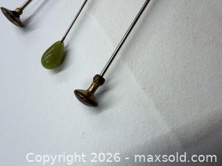 MaxSold Auction: Five vintage hat pins - Concord (California, USA) SELLER MANAGED Estate Sale Online Auction - Landana Drive