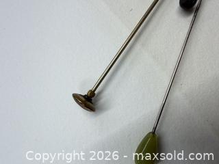 MaxSold Auction: Five vintage hat pins - Concord (California, USA) SELLER MANAGED Estate Sale Online Auction - Landana Drive