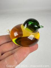 MaxSold Auction: Handmade hand blown MURANO glass, bird paperweight, green and yellow - Concord (California, USA) SELLER MANAGED Estate Sale Online Auction - Landana Drive