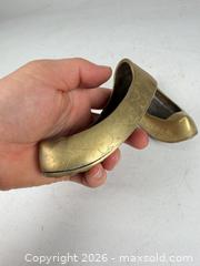 MaxSold Auction: Pair, antique solid, brass hand carved engraved miniature shoes - Concord (California, USA) SELLER MANAGED Estate Sale Online Auction - Landana Drive