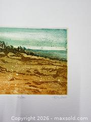 MaxSold Auction: Vintage Ruth Leaf Woodblock Print “Beach” 16/350 Signed - Concord (California, USA) SELLER MANAGED Estate Sale Online Auction - Landana Drive