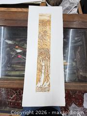 MaxSold Auction: Vintage Ruth Leaf Woodblock Print “cedars” 65/150 Signed   - Concord (California, USA) SELLER MANAGED Estate Sale Online Auction - Landana Drive