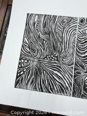 MaxSold Auction: Vintage Ruth Leaf Woodblock Print “Dream Entropy” Artists Proof UnSigned   - Concord (California, USA) SELLER MANAGED Estate Sale Online Auction - Landana Drive