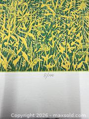 MaxSold Auction: Vintage Ruth Leaf Woodblock Print “Field and Sky” 8/100 Signed  - Concord (California, USA) SELLER MANAGED Estate Sale Online Auction - Landana Drive