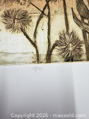 MaxSold Auction: Vintage Ruth Leaf Woodblock Print “Landscape” 13/100 Signed   - Concord (California, USA) SELLER MANAGED Estate Sale Online Auction - Landana Drive