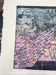 MaxSold Auction: Vintage Ruth Leaf Woodblock Print “Le Cirque Series” Artists Proof UnSigned  - Concord (California, USA) SELLER MANAGED Estate Sale Online Auction - Landana Drive