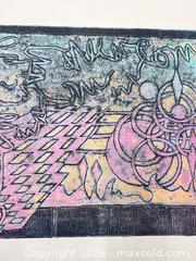 MaxSold Auction: Vintage Ruth Leaf Woodblock Print “Le Cirque Series” Artists Proof UnSigned  - Concord (California, USA) SELLER MANAGED Estate Sale Online Auction - Landana Drive