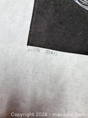 MaxSold Auction: Vintage Ruth Leaf Woodblock Print “Little Bird” Artists Proof Signed  - Concord (California, USA) SELLER MANAGED Estate Sale Online Auction - Landana Drive