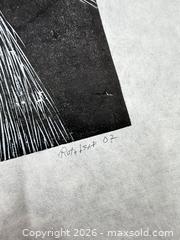 MaxSold Auction: Vintage Ruth Leaf Woodblock Print “Little Bird” Artists Proof Signed  - Concord (California, USA) SELLER MANAGED Estate Sale Online Auction - Landana Drive