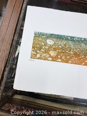 MaxSold Auction: Vintage Ruth Leaf Woodblock Print “Pasture” 125/150 Signed   - Concord (California, USA) SELLER MANAGED Estate Sale Online Auction - Landana Drive