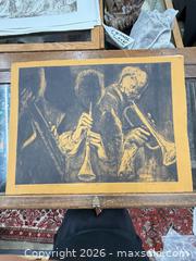 MaxSold Auction: Vintage Ruth Leaf Woodblock Print “Trio Second State” Artists Proof Signed - Concord (California, USA) SELLER MANAGED Estate Sale Online Auction - Landana Drive