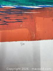 MaxSold Auction: Vintage Ruth Leaf Woodblock Print “Window” 2/50 Signed  - Concord (California, USA) SELLER MANAGED Estate Sale Online Auction - Landana Drive