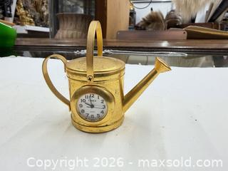 MaxSold Auction: Vintage TIMEX quartz watering can clock - Concord (California, USA) SELLER MANAGED Estate Sale Online Auction - Landana Drive