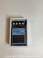 MaxSold Auction: Boss CH-1 Stereo Super Chorus Pedal - San Jose (California, USA) SELLER MANAGED Estate Sale Online Auction - South 16th Street