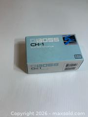 MaxSold Auction: Boss CH-1 Stereo Super Chorus Pedal - San Jose (California, USA) SELLER MANAGED Estate Sale Online Auction - South 16th Street