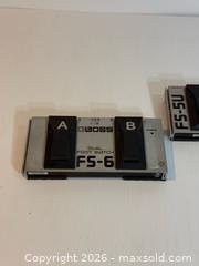 MaxSold Auction: BOSS FS-6 Footswitch Lot  - San Jose (California, USA) SELLER MANAGED Estate Sale Online Auction - South 16th Street