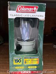 MaxSold Auction: Coleman Classic Led Lantern  - San Jose (California, USA) SELLER MANAGED Estate Sale Online Auction - South 16th Street