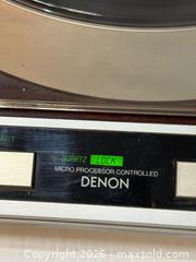 MaxSold Auction: DENON DP-45F Direct Drive Automatic Turntable  - San Jose (California, USA) SELLER MANAGED Estate Sale Online Auction - South 16th Street