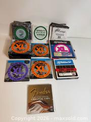MaxSold Auction: Guitar Strings Lot 1 - San Jose (California, USA) SELLER MANAGED Estate Sale Online Auction - South 16th Street
