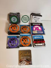 MaxSold Auction: Guitar Strings Lot 1 - San Jose (California, USA) SELLER MANAGED Estate Sale Online Auction - South 16th Street