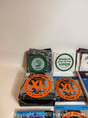MaxSold Auction: Guitar Strings Lot 1 - San Jose (California, USA) SELLER MANAGED Estate Sale Online Auction - South 16th Street
