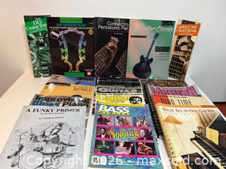 MaxSold Auction: Huge lot of Musical Instruction Books 1 - San Jose (California, USA) SELLER MANAGED Estate Sale Online Auction - South 16th Street