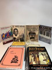 MaxSold Auction: Jazz Theory and More Book Lot  - San Jose (California, USA) SELLER MANAGED Estate Sale Online Auction - South 16th Street