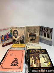 MaxSold Auction: Jazz Theory and More Book Lot  - San Jose (California, USA) SELLER MANAGED Estate Sale Online Auction - South 16th Street